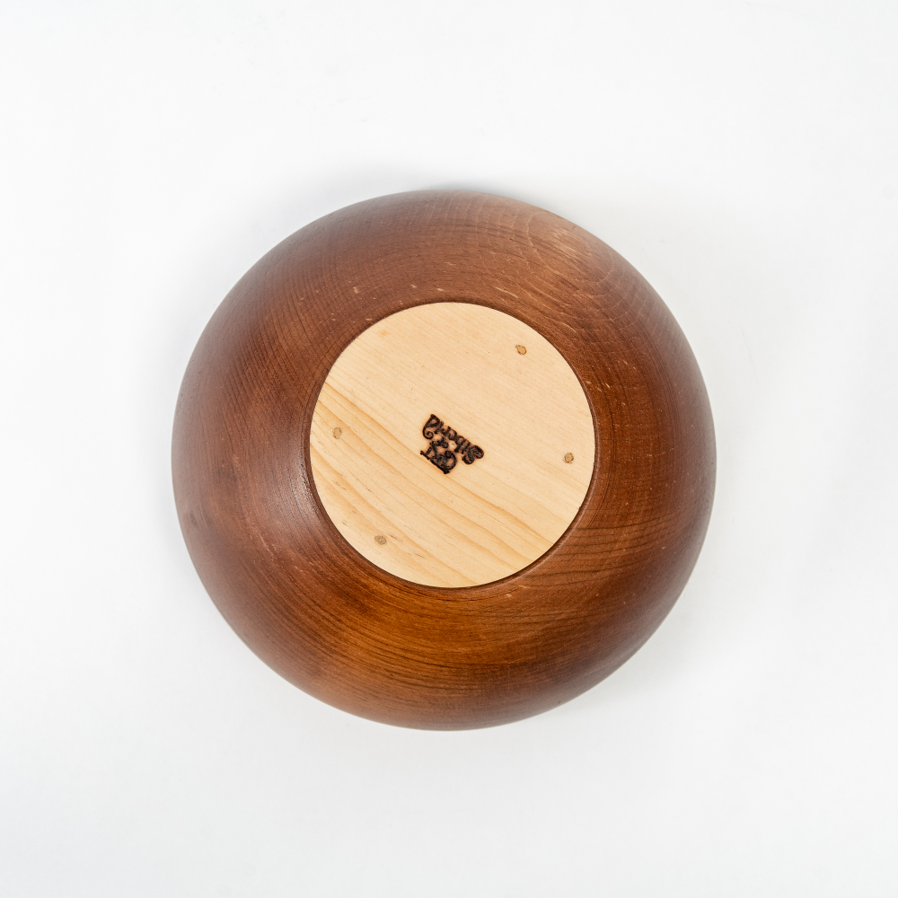 Деревянная глубокая тарелка Art of Siberia из сибирского кедра. T164