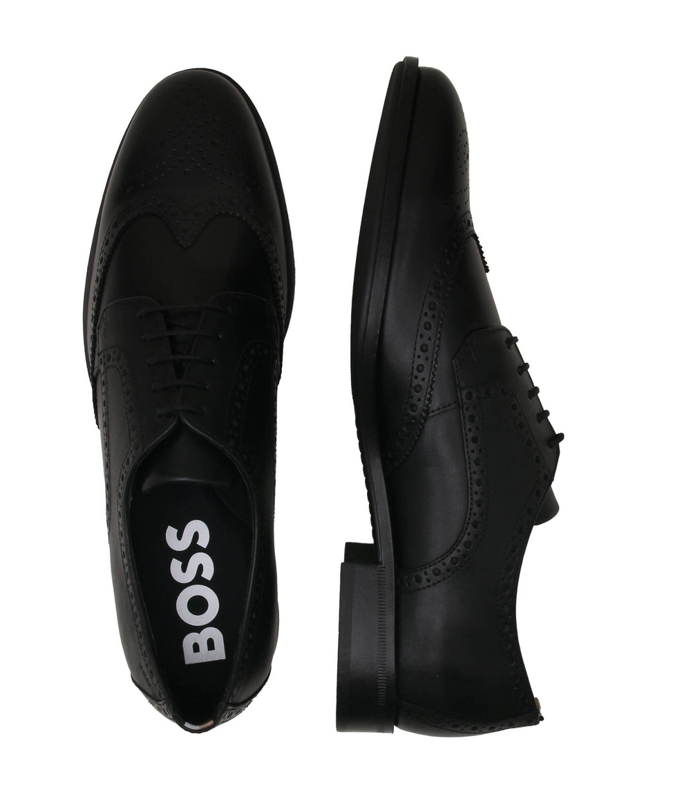 Кожаные броги colby BOSS BLACK - черный(50503609)