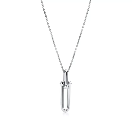 Подвеска из серебра, Tiffany💠 Elongated link