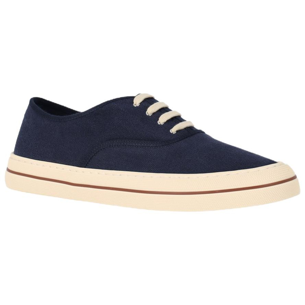 Loro Piana Canvas Shoes Men"s Blue
