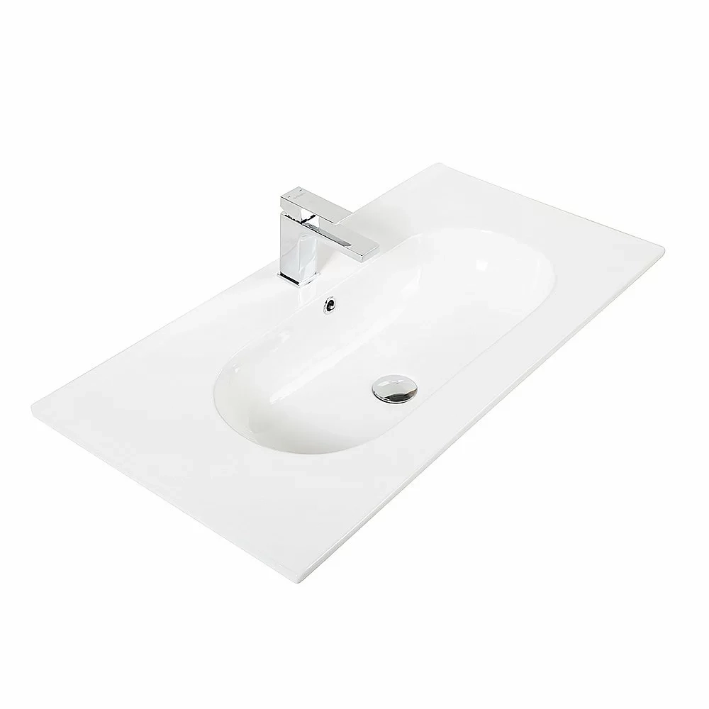 Тумба с раковиной BelBagno KRAFT 80 2C-SO/LOV-800-LVB Rovere Nebrasca Nature