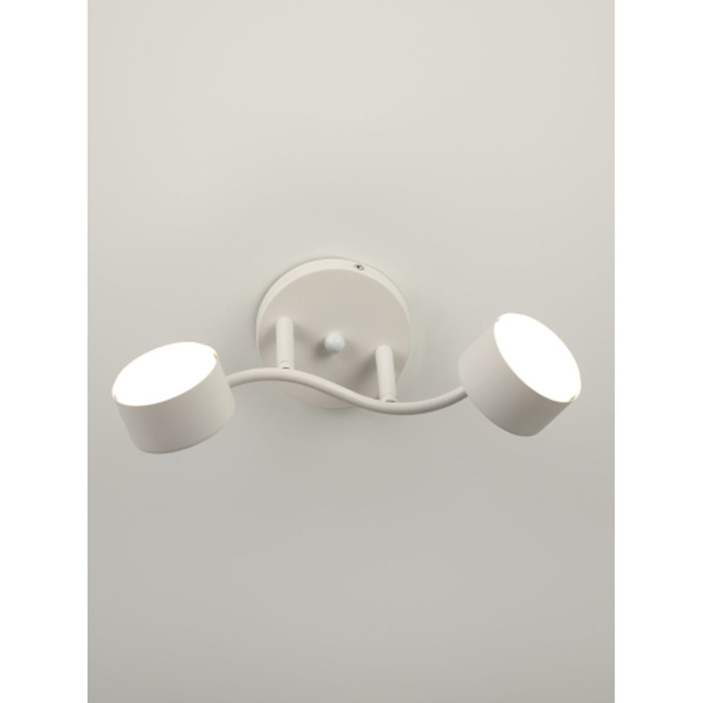 Светильник настенно-потолочный спот Rivoli Batty 7080-702 2хGX53 15 Вт поворотный | Споты-Подсветки