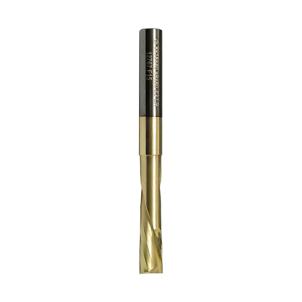 Фреза спиральная HM: Z2 финишная LR 8x15х40 s8x80 по дереву с гвоздями DIMAR Z2s8x80
