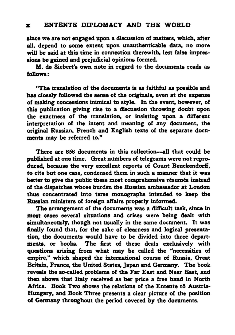 Entente diplomacy and the world; matrix of the history of Europe, 1909-14 | Сборник