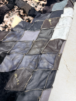 Покрывало меховое ковер из шкуры овчины