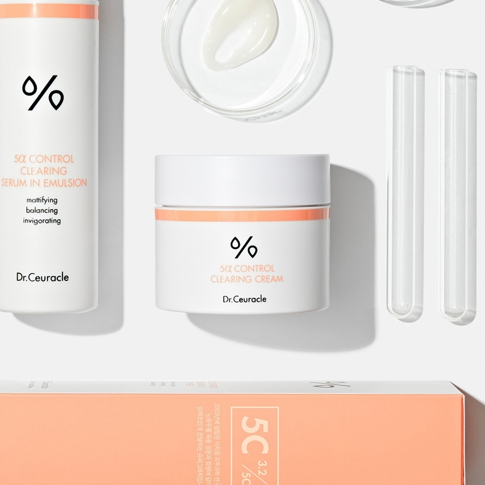 DR. CEURACLE Крем 5-альфа контроль/5 alfa control clearing cream 50 мл