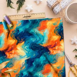 Ткань премиум шифон вибрирующий шарм