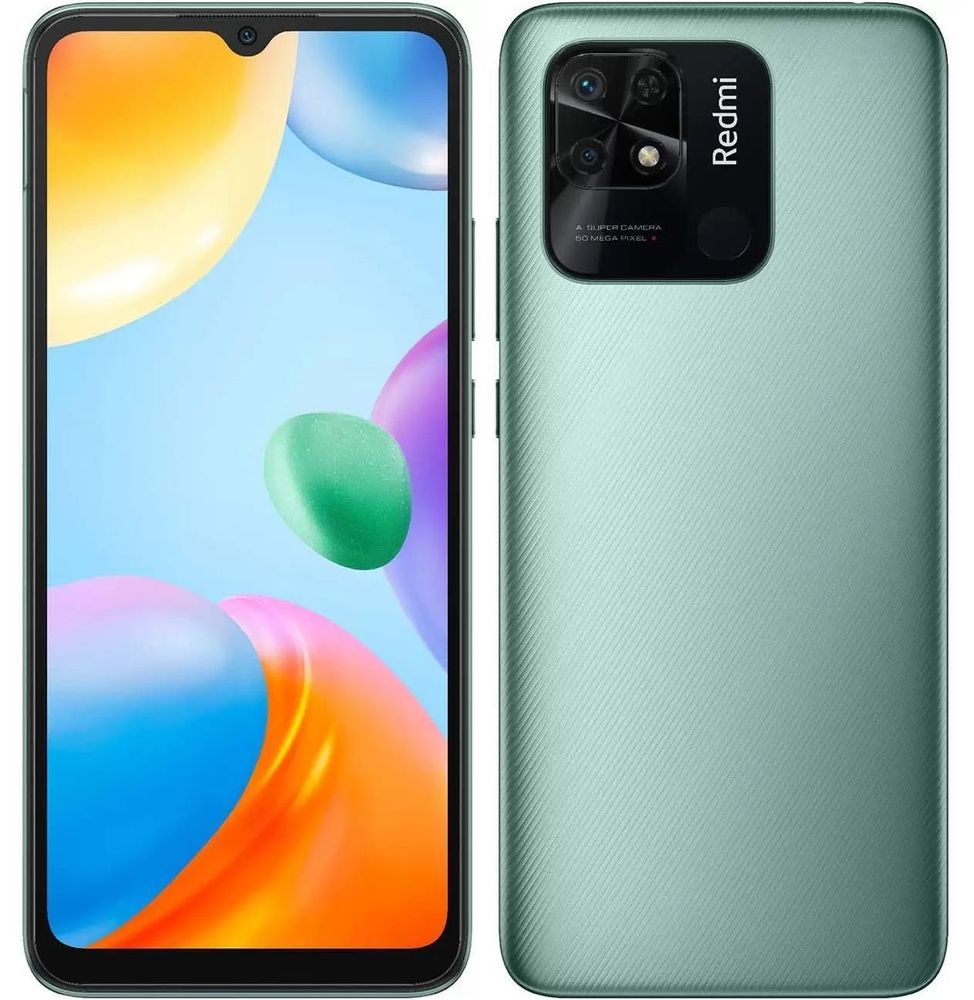 Смартфон Xiaomi Redmi 10C 64ГБ зеленый