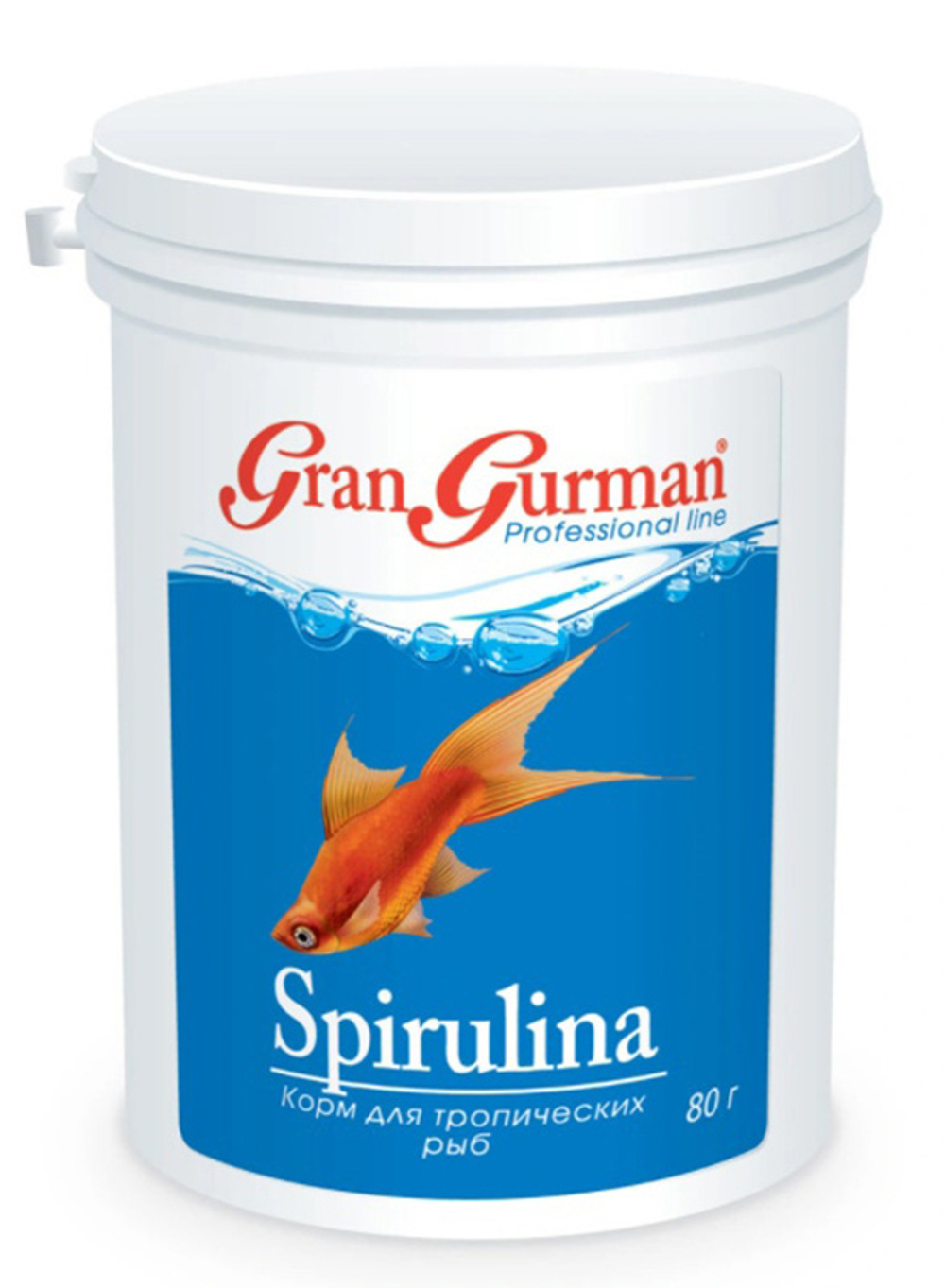Gran Gurman, корм для тропических рыб "Spirulina", 250 мл