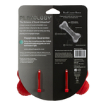 Playology двухслойная жевательная косточка DUAL LAYER BONE для собак средних и крупных пород с ароматом говядины, большая, цвет красный