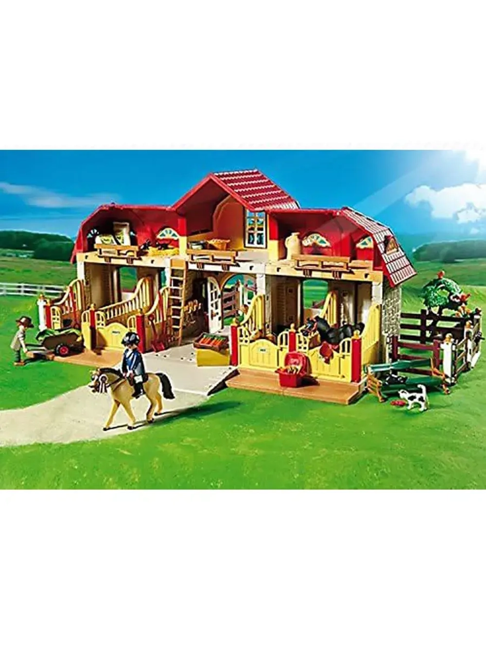 Набор Большая конюшня Playmobil 5221