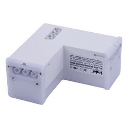 ULO-N11L-8W-6500K-90D IP40 WHITE Светильник светодиодный L-образный. Угол 90 градусов. Белый свет 4000K. 2000Лм. Алюминий. Цвет белый. TM Uniel
