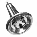 ТЭН RF 2000W(700+1300), ИТА, нерж, Ø92, М6, клеммы под разъем, L285мм, 220V