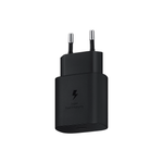 Сетевое зарядное устройство Samsung EP-TA800, USB-C + кабель Type-C, 25Вт, Black (Черный)