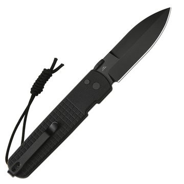 Нож CJRB J1951-BBK Locust клинок из стали AR-RPM9, рукоять G10