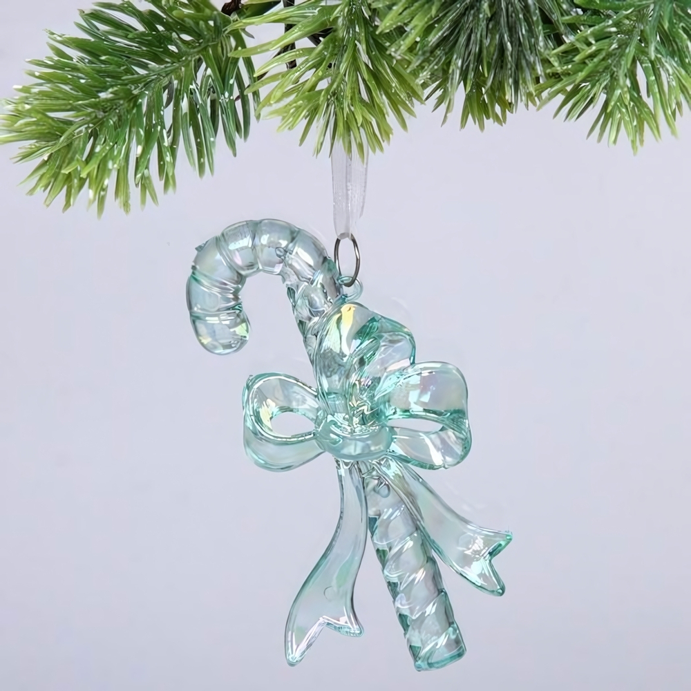 Подвеска "Волшебный леденец" 7*12 см, Зелёный (Серпантин)