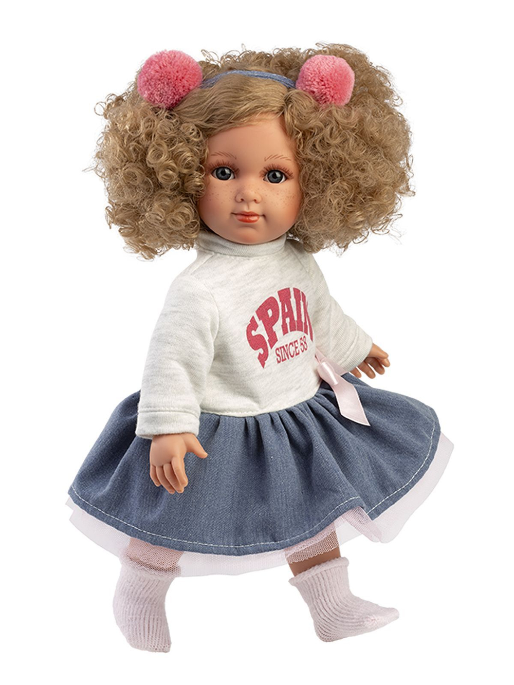 Кукла Llorens мягконабивная 35см Elena (53557)