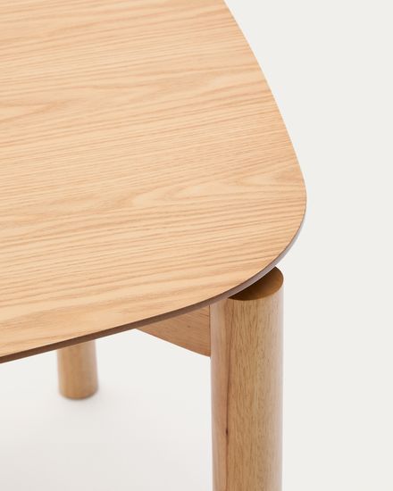 Стол Indara из шпона и каучукового дерева с натуральной отделкой 140 х 90 Испания 