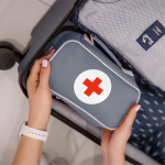 Аптечка дорожная 24х13х9 (серая)