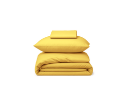 Комплект постельного белья 1,5-спальный Mollen солнечно-желтый