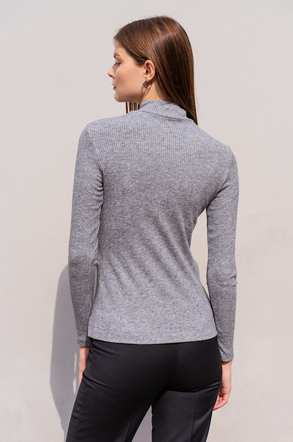 23168 Водолазка женская (серый)