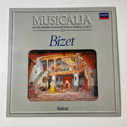 Винтажная виниловая пластинка LP Musicalia 20. Bizet Жорж Бизе (Испания 1986) Кармен, Арлезианка