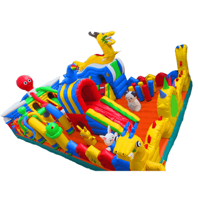 Надувной батут "Зоопарк"