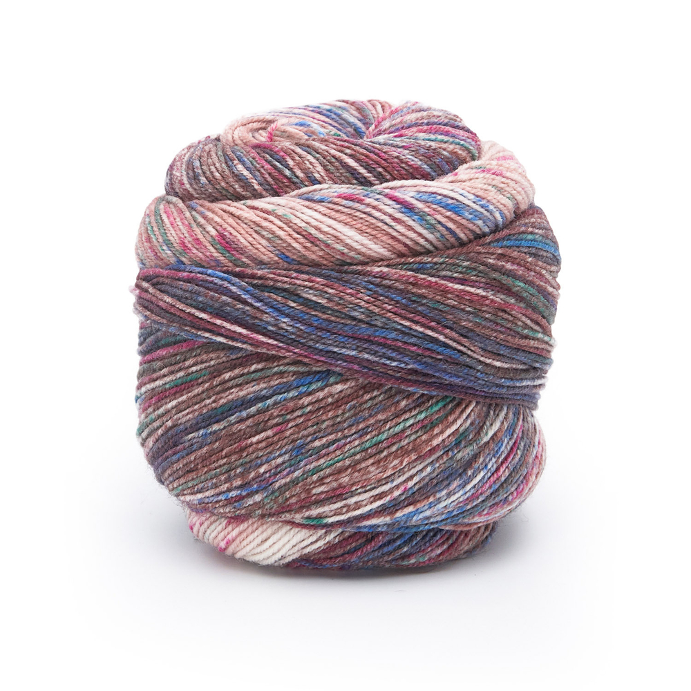 Paint gradient sock (011/Серо-розовый) 420м/100гр