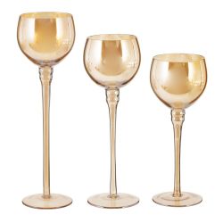 GAEM Набор из 3-х подсвечников, L23 W12 H32,5 см