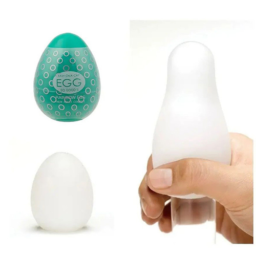 Мастурбатор-яйцо OYO Rainbow Green