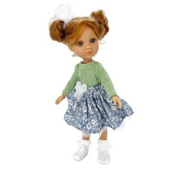 Кукла BERJUAN виниловая 35см Ева (824)