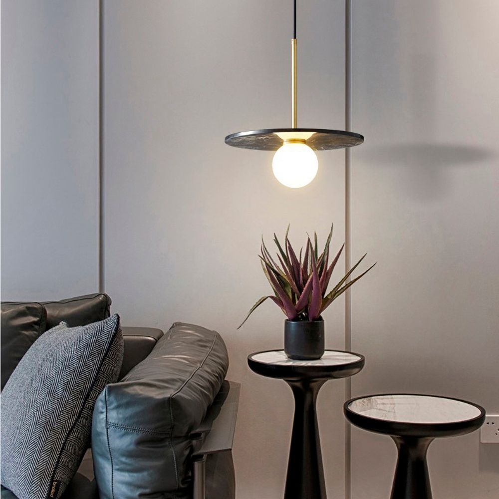 Подвесной Светильник Neso One D30 Black By Imperiumloft