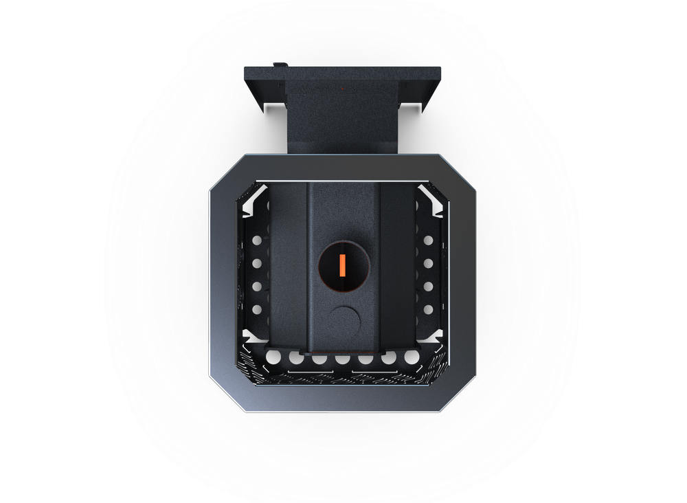 Банная печь Душа- 15 Сетка Лист Ивы стекло 8мм