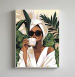 Картина по номерам холст на подрамнике 30*40см. "Время спа" (Lori)