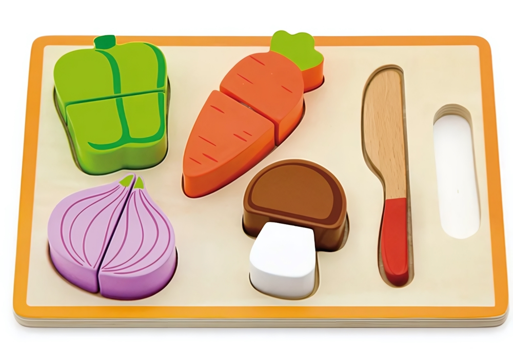 Набор "Режем овощи" 6 предм. коробка (VIGA)