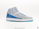 Кроссовки J Balvin x Nike Air Jordan 2 Retro High SP Celestine Blue