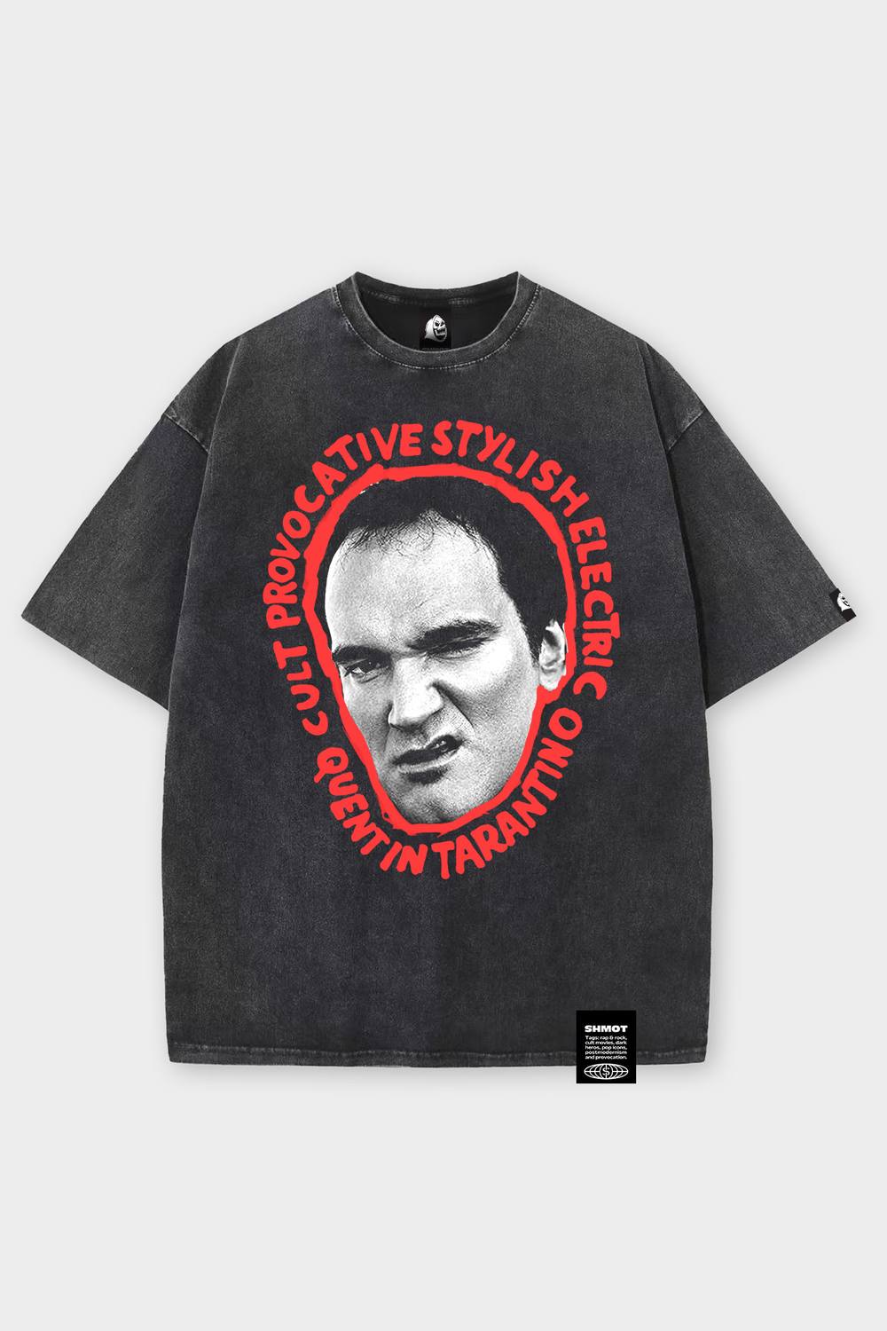 Футболка SHMOT "TARANTINO" GARMENT DYE Черный