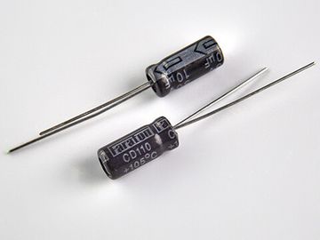 Конденсатор электролитический 10мкФ 50в 105°С CD110 / 5х11 / FARATON