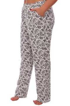 Брюки домашние Lovetex Долорес 0634о, огурцы