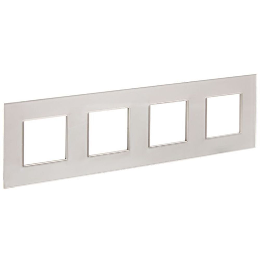 Рамка 4-м SKANDY SK-F24Sh стекло шампань IEK SK-M42-G-K37