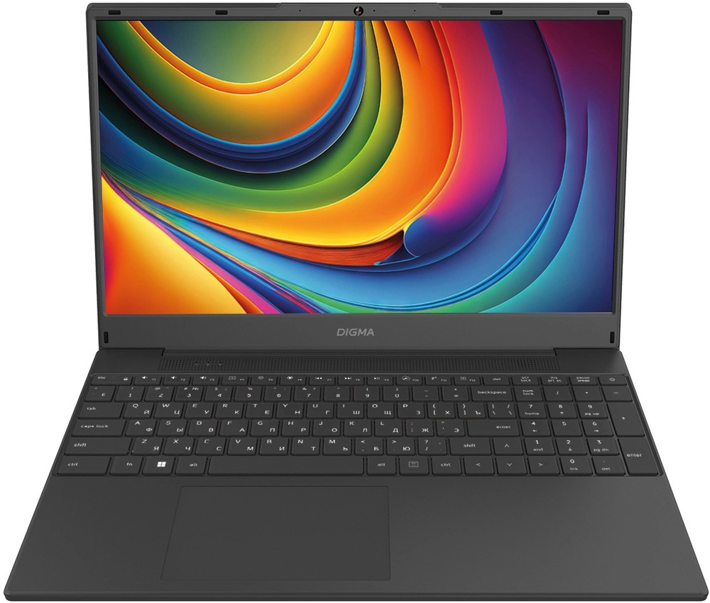 Ноутбук  Digma EVE A5820 15.6 ", Ryzen 3, 8 Гб RAM, 512 Гб SSD, Radeon Graphics, Черный