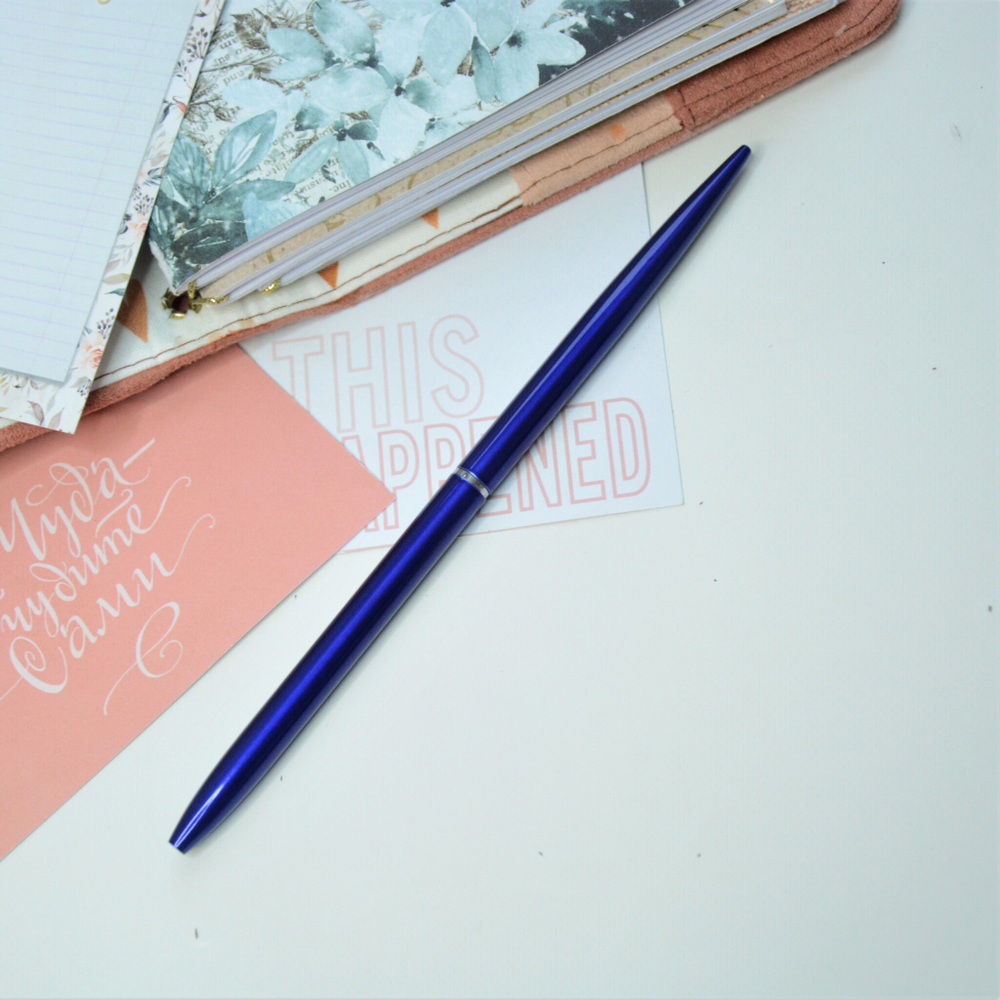 Ручка шариковая тонкая "Эстетика"