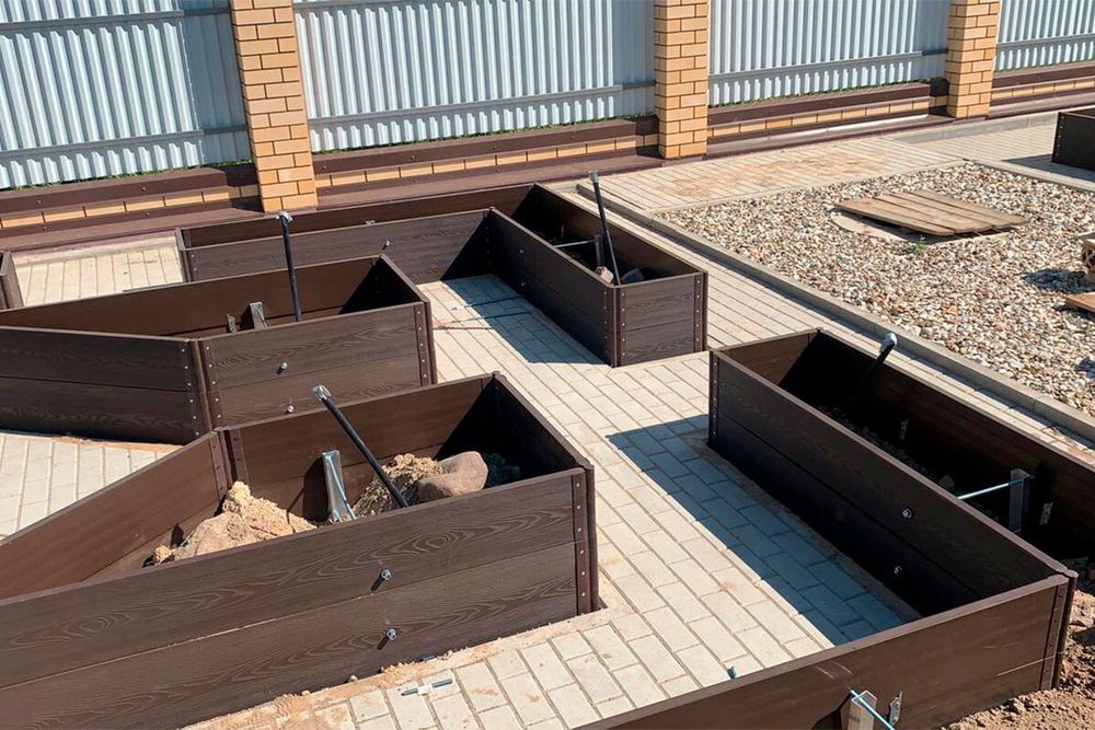 Доска грядочная NauticPrime 225*30*2950мм, венге