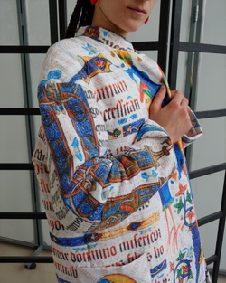 Пальто «Латтрелла», по мотивам зарисовок из Псалтири Латтрелла, 14 век