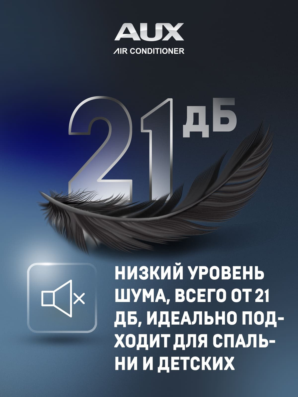 Настенная сплит-система AUX ASW-H07A4/JD-R1 + AS-H07A4/JD-R1, белый