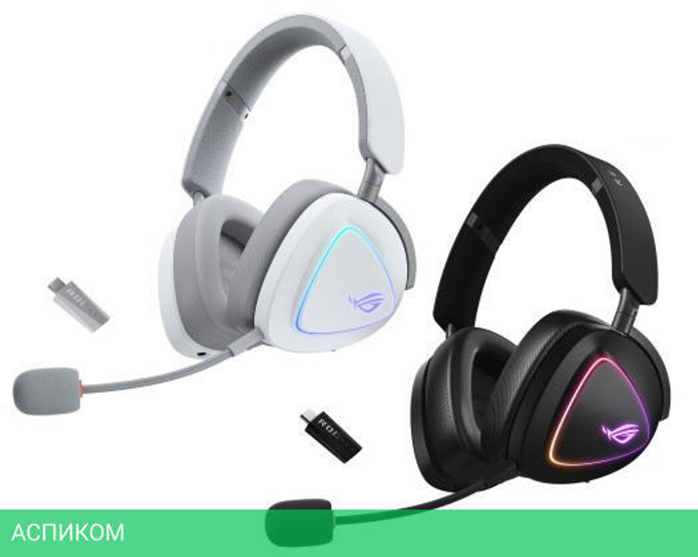 Гарнитура ASUS ROG Delta II Black (90YH03W0-BHUA00)