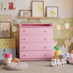 Пеленальный комод деревянный Алиса, 80х44х88 см