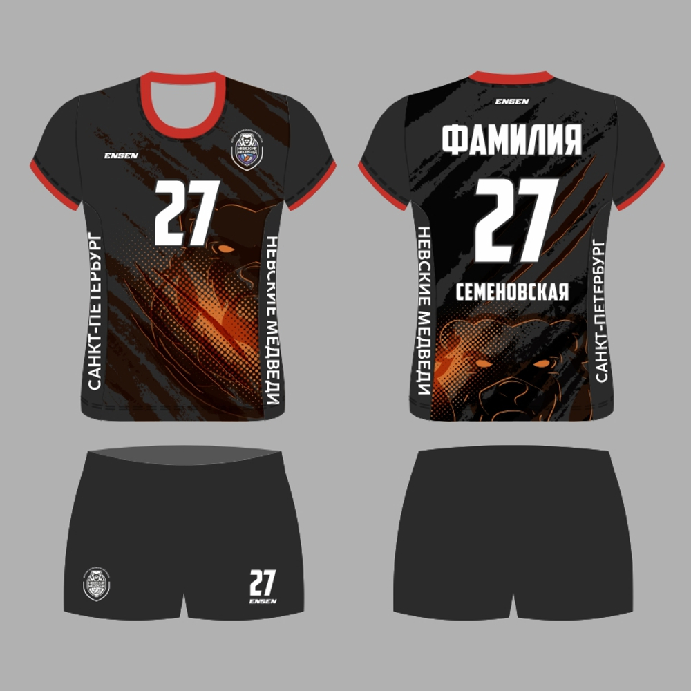 Форма женская. Либеро. Семеновская.