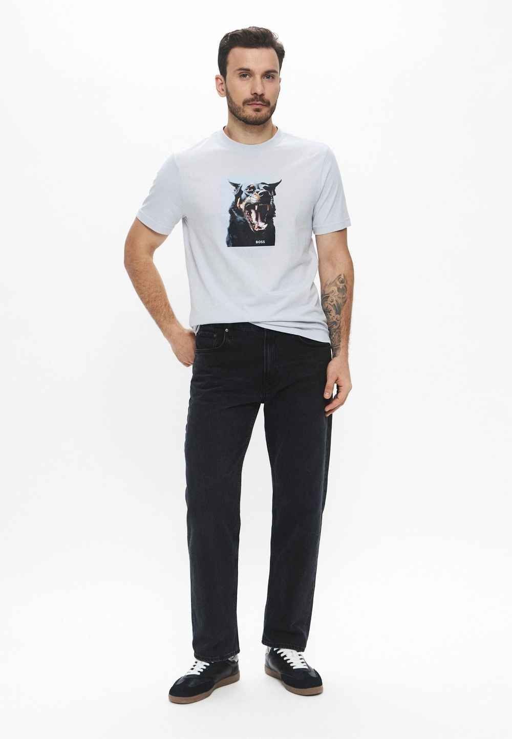 Футболка мужская BOSS Te_Dobermann