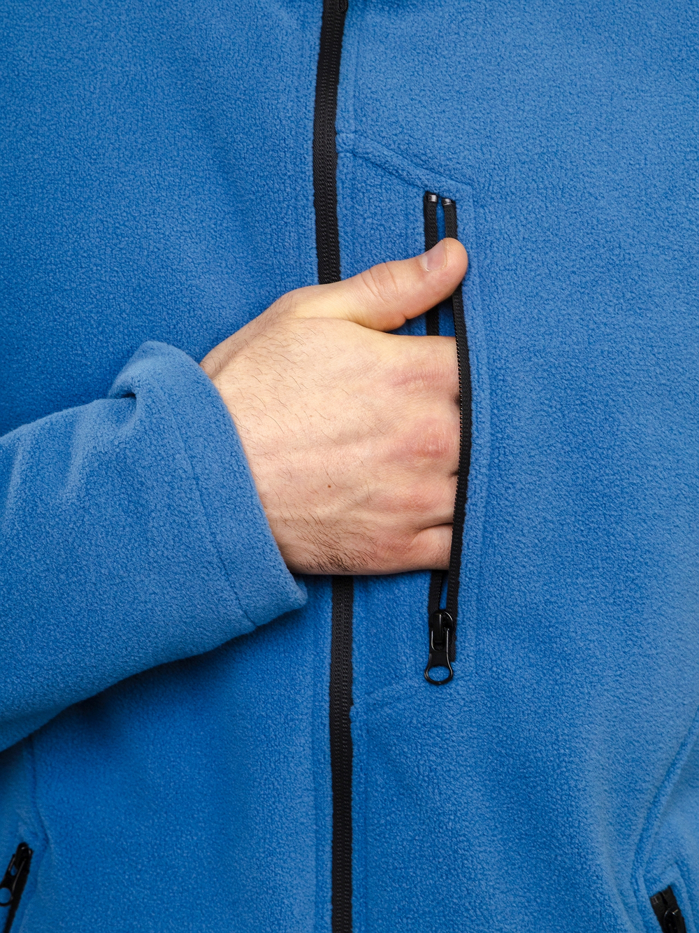 Кофта "НОХО" флисовая мужская, цвет "Полуночная синева"